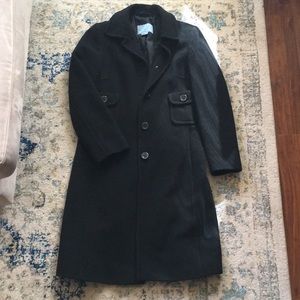 Black Wool Coat
